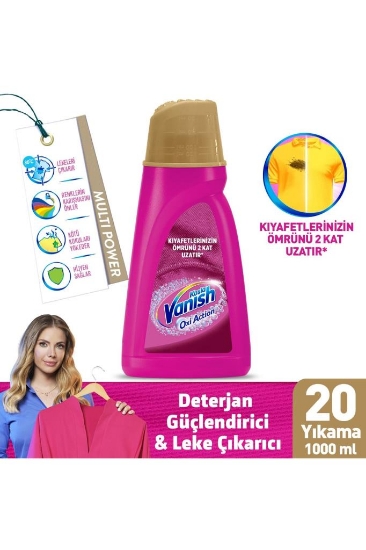 Vanish Kosla Multipower Renkliler Için Jel Leke Çıkarıcı Deterjan Güçlendirici 1000 ml