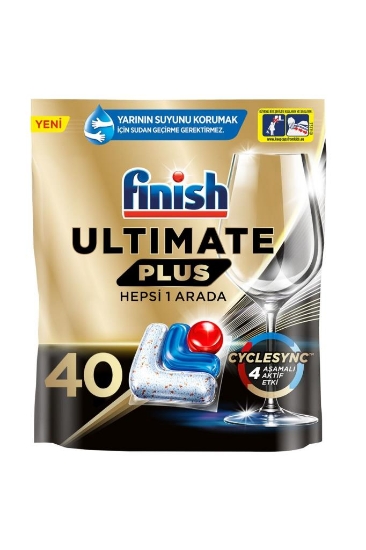 Finish Ultimate Plus Bulaşık Yıkama Tableti 40 Lı