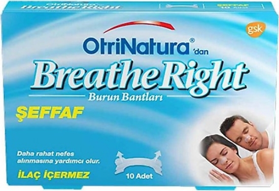 Burun Bandı Breathe Seffaf Norm