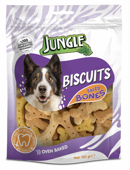 Jungle Junior Mix Köpek Bisküvisi 150 Gr Jngb-001