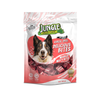 Jungle Köpek Ödül Maması Et Parçaları 100 Gr Jngc-008