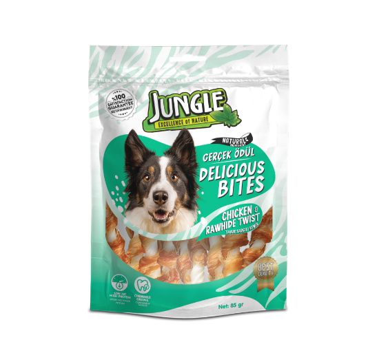 Jungle Köpek Ödül Maması Tavuk Sarılı 85 Gr Jngc-006