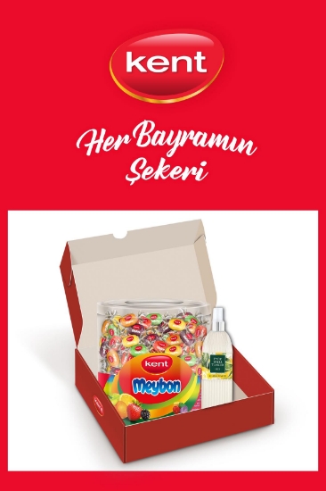 Kent Meybon Mini Meyveli 504 gr Bayram Şekeri & 1 adet Eyüp Sabri Tuncer Limon Kolonyası