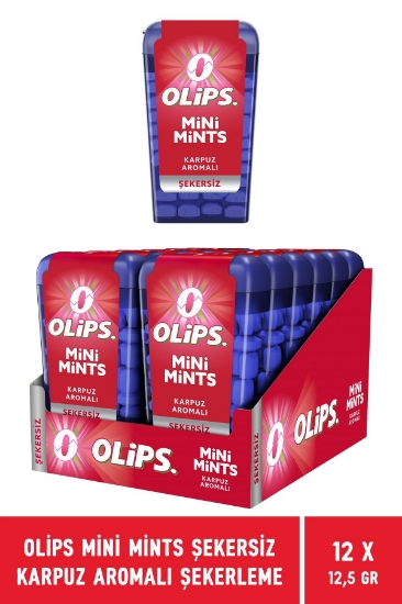 OLİPS MİNİ MİNTS KARPUZ 12.5 GR - 12 Adet