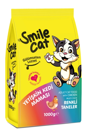 Smile 1000 Gr Kedi Maması Yetişkin Mix Sml-008