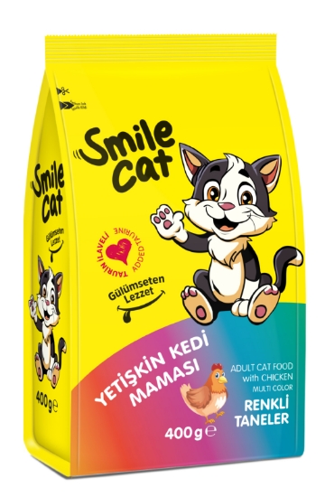 Smile 400 Gr Kedi Maması Yetişkin Mix Sml-004