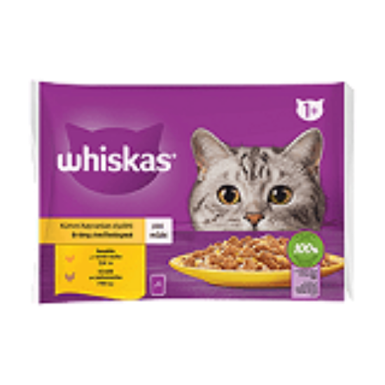 Whiskas 85 Gr 4'Lü Pouch Kümes Hayvanları  5900951303524