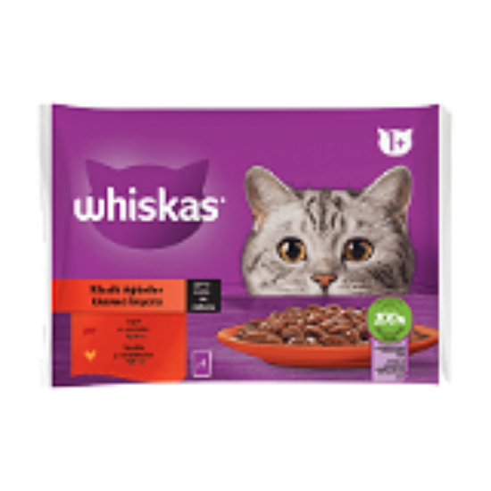 Whiskas 85 Gr 4'Lü Pouch Sığırlı & Tavuklu  5900951304927