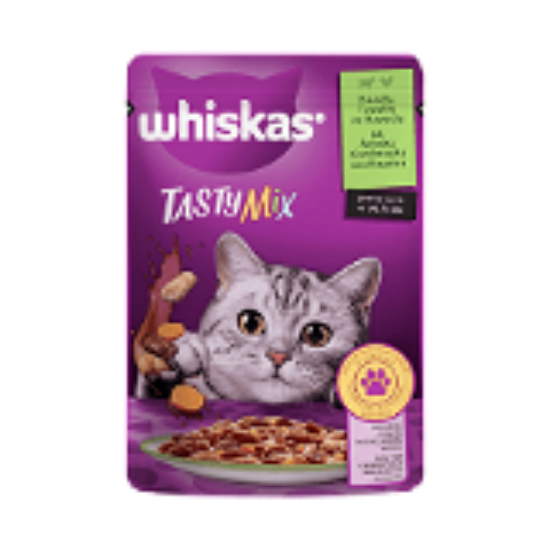 Whiskas 85 Gr Pouch Tastymix Kuzulu & Tavuk & Havuç  4770608262501