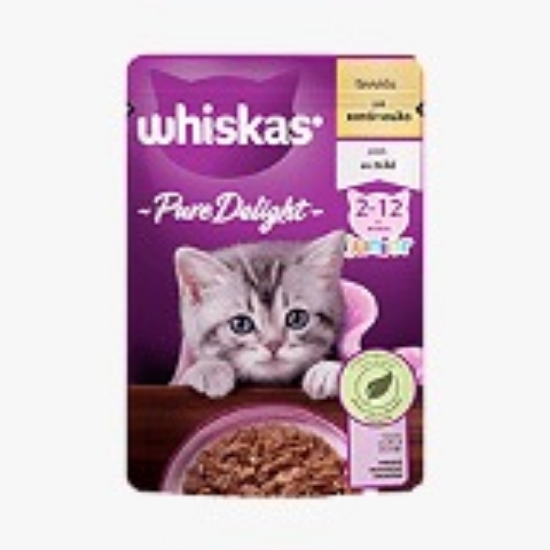 Whiskas Kedi Maması 85 gr Pouch Yavru Tavuklu