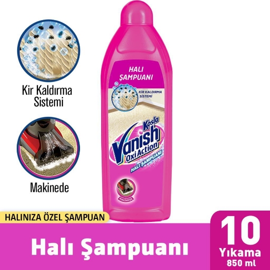 Vanish Kosla Halı Şampuanı Makine Yıkama 850ml