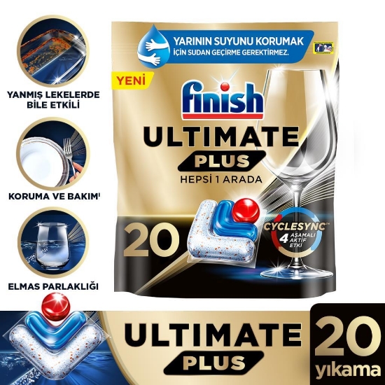 Finish Ultimate Plus Hepsi Bir Arada 20 Adet