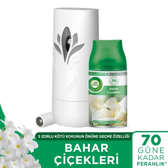 Air Wick Oda Kokusu Freshmatic Makine + Yedek 250 ml Bahar Çiçekleri