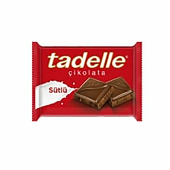 Tadelle  Sütlü Kare Çikolata 60 Gr X6'Lı