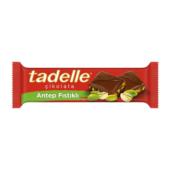 Tadelle Antep Fıstıklı Bol Sütlü Çikolata 30 Gr X12'Li