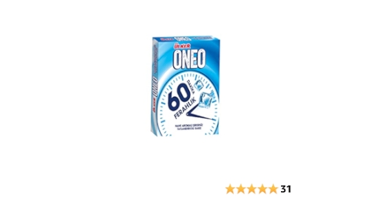 Ülker Oneo Stick 60Dk Nane Aromalı Sakız 31 Gr x 12 Adet'Lİ