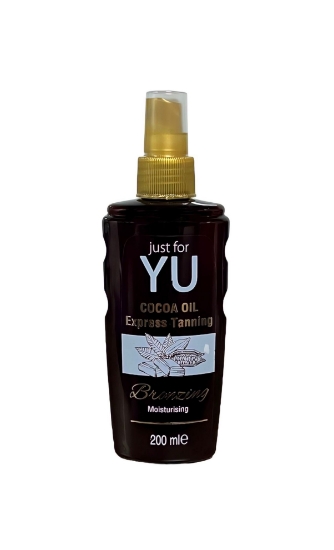 JUST FOR YU BRONZLAŞTIRICI GÜNEŞ YAĞI (COCOA OIL) 200 ML