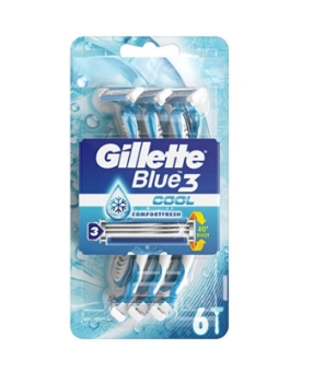 Gillette Blue3 Cool Tıraş Bıçağı 6'lı Blister