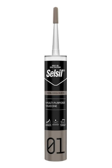 SELSİL SOĞUK ŞEFFAF SİLİKON (280 GR)