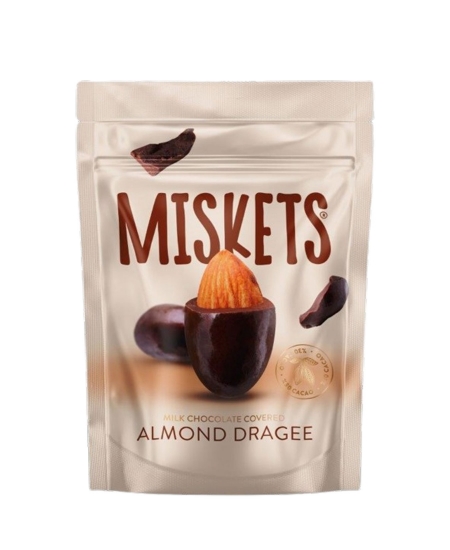 Miskets Çikolata Kaplı Badem Draje 70 gr