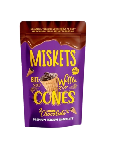 Miskets Bitter Mini Kornet 120 gr