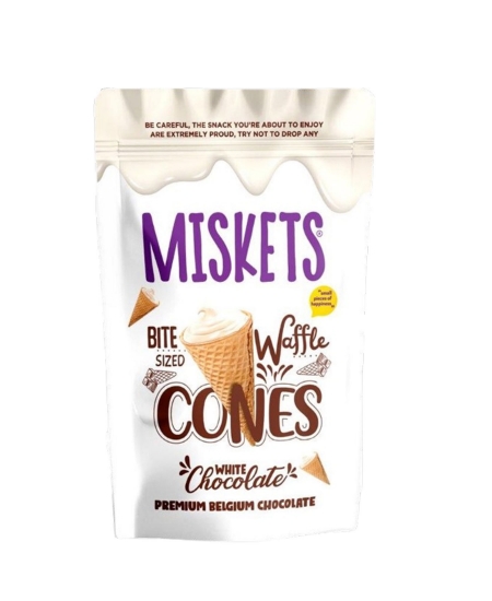 Miskets Fildişi Mini Kornet 120 gr