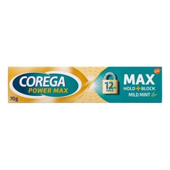 Corega Max Hold Block Diş Protezi Yapıştırıcı Krem 70 g