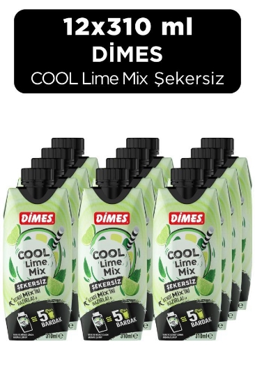 Dimes Cool Lime Şekersiz Mix 310ML