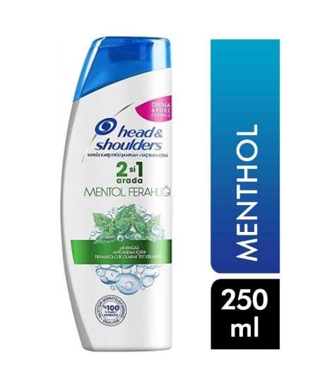 Head&Shoulders Şampuan 250 ml 2 si 1 Arada Mentol Ferahlığı