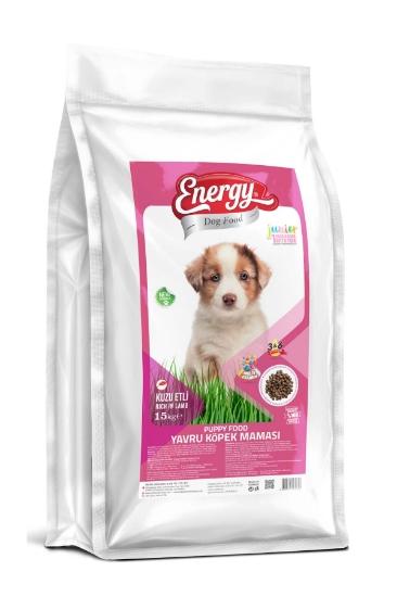 DOG FOOD ENERGY® 15 kg Kuzu Etli Yavru Köpek Maması