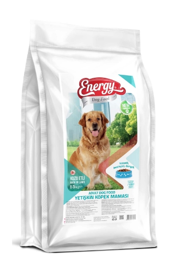 DOG FOOD ENERGY® 15 kg Kuzu Etli Yetişkin Köpek Maması