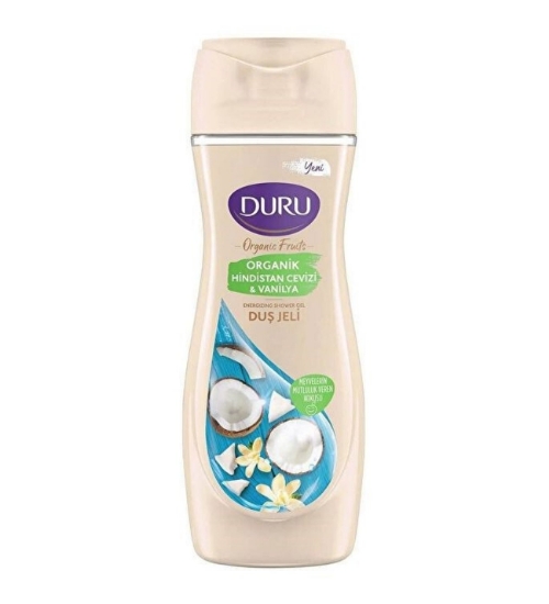 Duru Organık Duş Jeli 450Ml Vanılya&H.Cevizi 