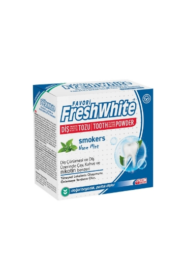 Fresh White Diş Bakım Tozu Smokers 50 Gr