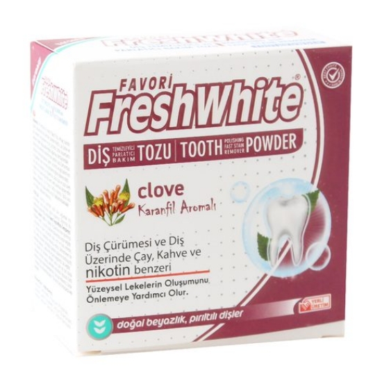 Fresh White Diş Bakım Tozu Clove 50 Gr