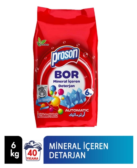 Proson Matik Toz Çamaşır Deterjanı 6 kg Bor