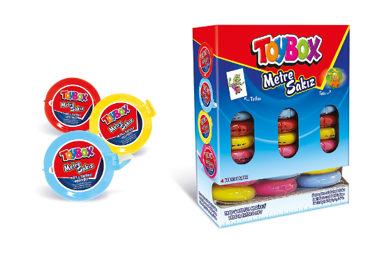 Toybox Oyuncaklı Metre Sakız 28 gr