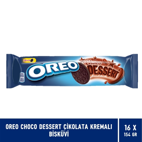 Oreo Choco Dessert 154 gr - 16 Adet