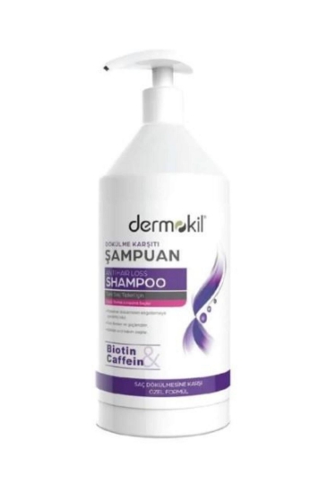 Dermokil  Biotin&Caffeine Dökülme Karşıtı Şampuan 1000ml