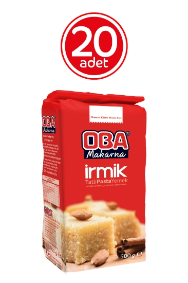 Oba İrmik 500 Gr * 20 Adet