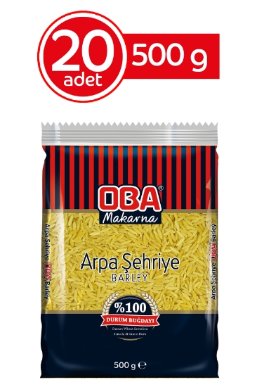 Oba Makarna Arpa Şehriye 500 Gr * 20 Adet