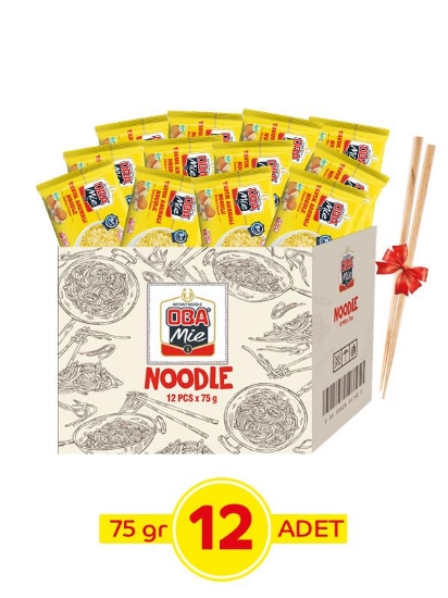 Oba Mie Tavuk Çeşnili Noodle 12'li