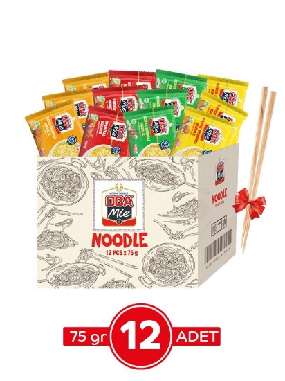 OBA Mie Karma Çeşnili Noodle 12'li