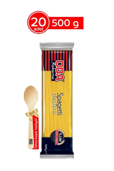 Oba Makarna Spagetti 500 gr * 20 Adet