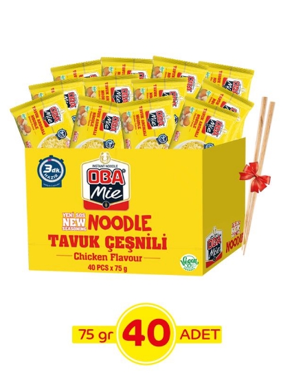 Oba Mie Tavuklu Noodle 40'lı