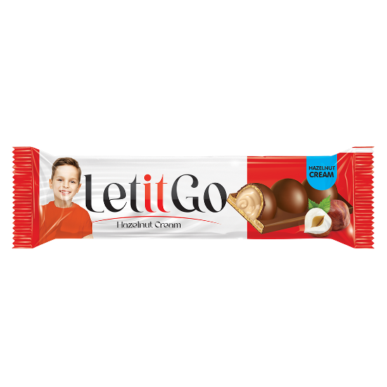 Let It Go -Gofret Fındıklı 35 Gr