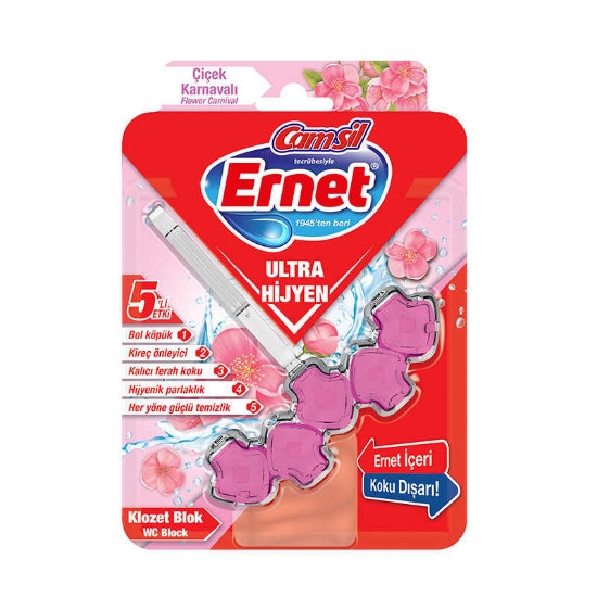 ERNET ULTRA HİJYEN KLOZET BLOĞU ÇİÇEK KARNAVALI