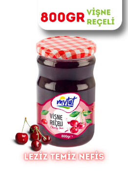 Mytat Geleneksel Vişne Reçeli 800 gr (Cam Kavanoz)