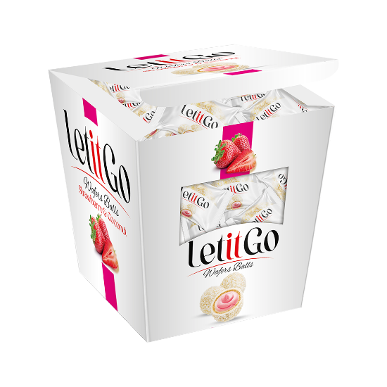 Let It Go-Top Çikolata Çilek-H.Cevizli 150 Gr.