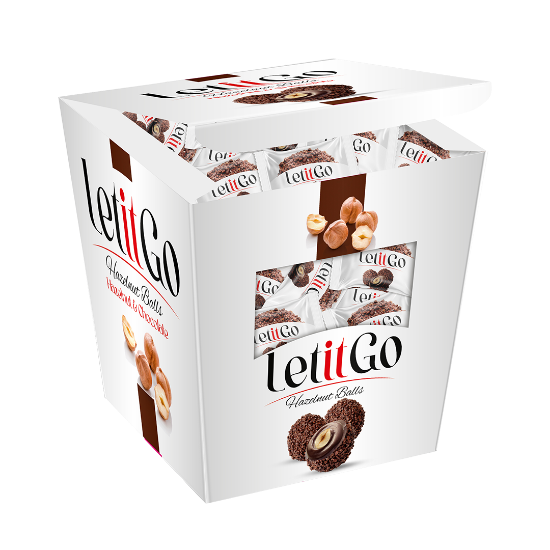 Let It Go-Top Çikolata Fındık-H.Cevizli 150 Gr.