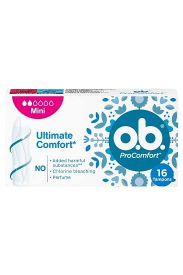 O.B Tampon ProComfort Mini 16'lı